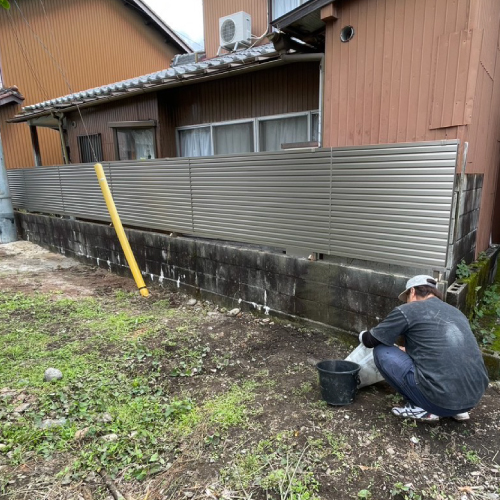 フェンス交換after1